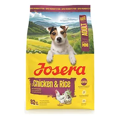 Josera Mini Chicken and Rice sausas pašaras mažų veislių šunims su paukštiena, 3 kg