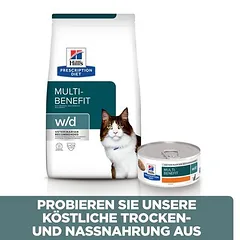 Hill's Prescription Diet w/d Multi-Benefit su vištiena, sausas maistas katėms — 5 nuotrauka