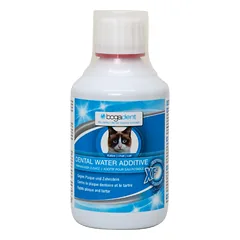 BOGADENT DENTAL WATER ADDITIVE CAT geriamojo vandens priedas katėms nuo dantų apnašų susidarymo, 250 ml