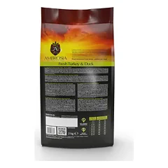 Ambrosia begrūdis su šviežia kalakutiena ir antiena sausas maistas šunims, Fresh Turkey & Duck 2kg — 4 nuotrauka