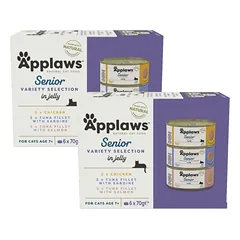  APPLAWS Cat Multipack Senior 12x70g skardinės