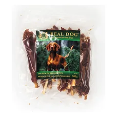 Minkšta antienos file ant odos pagaliuko REAL DOG SNACKS 500g