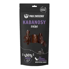 PAKA ZWIERZAKA- Kiškis Kabanosis 3 vnt (80g)