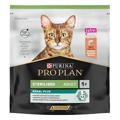 Pro Plan OPTIRENAL sterilizuotų kačių sausas pašaras su lašiša, 1.5 kg — 3 nuotrauka