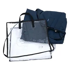 Nomad Tales neperšlampama lauko antklodė, tamsiai mėlyna, apie 155 cm Nugaros ilgis — 4 nuotrauka