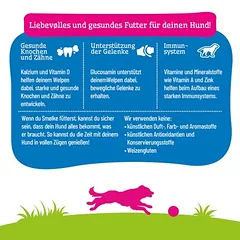 Smølke Puppy Maxi sausas maistas šuniukams, 3 - 4,9 kg — 3 nuotrauka