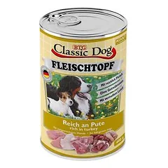 Classic Dog Adult mėsos troškinys Pur, konservai 6 x 400 g, drėgnas maistas šunims — 2 nuotrauka
