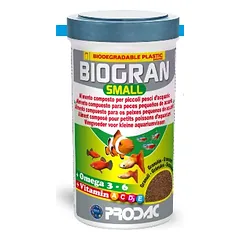 PRODAC BIOGRAN SMALL smulkios granulės žuvims 100ml 45g