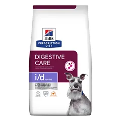 Hill’s PD Canine i/d Low Fat sausas maistas šunims su vištiena, virškinimo veiklai 12 kg