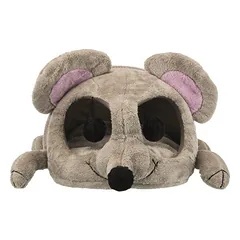 Trixie Lukas Cuddly Cave namelis katei su sizalio draskykle ir minkšta pagalvėle, pilka, 35 × 33 × 65 cm