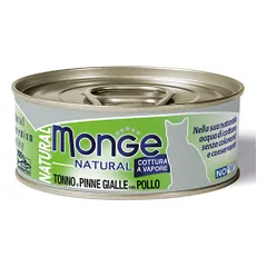 Monge Natural konservai su tunu ir vištiena katėms