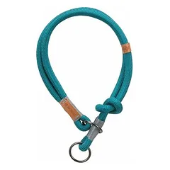Trixie Be Nordic pusiau springstantis antkaklis šunims XS-S 30 cm / Ø 6 mm, žalsvai mėlynas/šviesiai pilkas — 2 nuotrauka