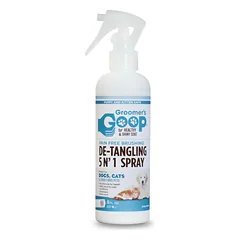 Groomer's Goop Detangling 5n'1 Spray - daugiafunkcis purškiklis šunims ir katėms, skirtas kailio iššukavimui