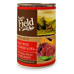 Sam’s Field kons. š. True Beef Meat with Pumpkin &amp;Pea photo
