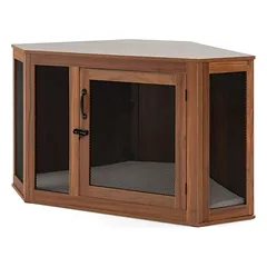 GIANTEX Möbelstil Hundebox Mit Tür Kissen Für Kleine Hunde Wohnung