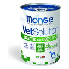 MONGE VetSolution Diabetic/Obesity konservai šunims, 400 g