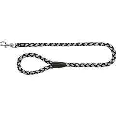 Trixie Cavo Reflect pavadys, L-XL 1m/18mm, juodas/atspind.