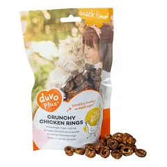 Duvo+ Katzensnack Crunchy Chicken Rings 50 g