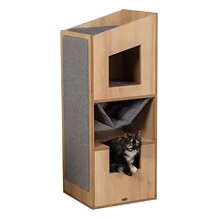 Trixie draskyklė katėms Tower CityStyle, ruda — 5 nuotrauka
