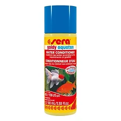 Sera Priemonė vandeniui valyti nuo sunkiųjų metalų ir agresyvaus chloro : Goldy Aquatan, 100ml