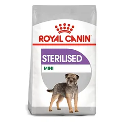 ROYAL CANIN CCN Mini Sterilised 8 kg sauso ėdalo suaugusiems sterilizuotiems mažų veislių šunims