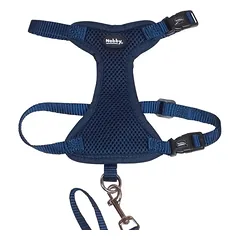 Petnešos katėms Mesh L-XL, mėlynos — 2 nuotrauka