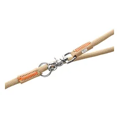 HUNTER reguliuojamas pavadėlis šunims Malia, smėlio/natūralus, 200 cm ilgio, 10 mm pločio — 4 nuotrauka