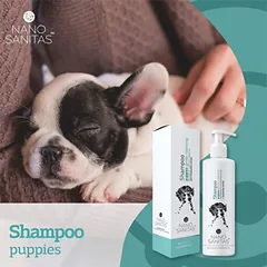 NANO SANITAS Puppy šampūnas švelniam šuniukų prausimui, 250 ml — 2 nuotrauka