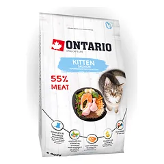 Ontario Kitten Salmon 0,4kg (Kačiukams su lašiša)