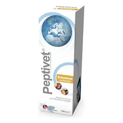 Peptivet Soluzione 100ml – Euderminės putos, pagerina odos fiziologinę būklę, neutralizuoja sudirgimus ir atstato odos būklę