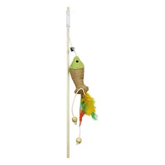 PET NOVA pagaliukas katei žuvytė 40cm 3vnt