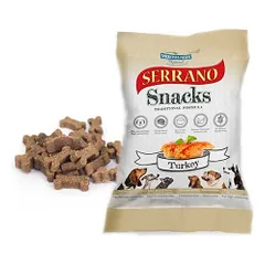 Mediterranean Natural Serrano Snacks kalakutienos skonio skanėstai šunims