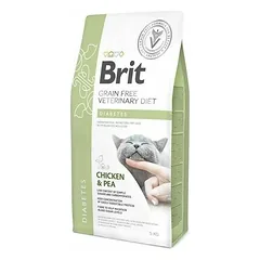 Brit GF Veterinary Diets Cat Diabetes sausas pašaras katėms 5 kg