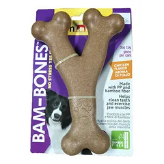 GimDog Bam-Bones Bamboo Y Bone Chicken 13,3 cm