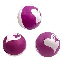 GimDog Dog Toy Ball žaislas šunims, 7.2 cm, įvairių spalvų, 1 vnt. — 5 nuotrauka