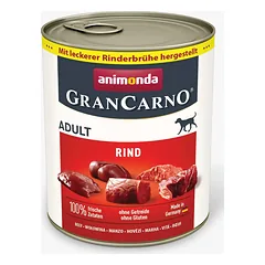 Animonda GranCarno Adult Beef: konservai šunims su šviežia jautiena, 800 g — 3 nuotrauka