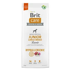 Brit Care HP Junior LB su ėriena ir ryžiais, sausas maistas šunims 12 kg — 1 nuotrauka