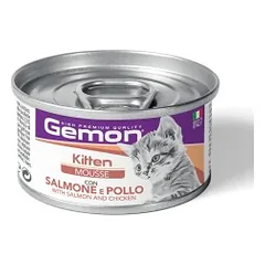 GEMON - Wet Cat Mousse Kitten Salmon/Chicken 85g