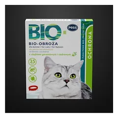 Pess Bio-Protection antkaklis nuo parazitų katėms 35cm
