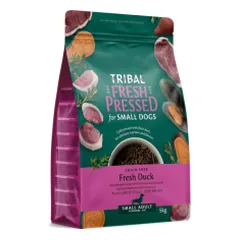 Tribal Fresh Pressed šalto spaudimo pašaras suaugusiems mažų veislių šunims su antiena, 5 kg