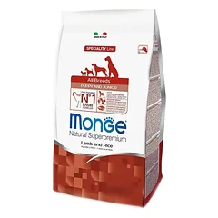 Monge puppy sausas pašaras (ėriena ir ryžiai) 2,5kg