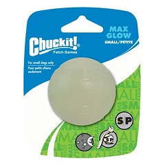 CHUCKIT Max Glow šviečiantis tamsoje kamuoliukas šunims — 2 nuotrauka