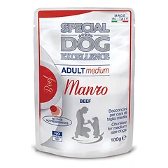 Special Dog Excellence Pouches Adult Medium With Beef kompleksinis drėgnas maistas vidutinių veislių suaugusiems šunims su jautiena, 100 g photo