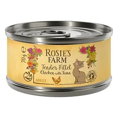 Rosie's Farm Tender Filet drėgnas maistas katėms 12 x 70 g — 3 nuotrauka