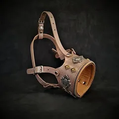 Bestia Ledermaulkorb Aztec