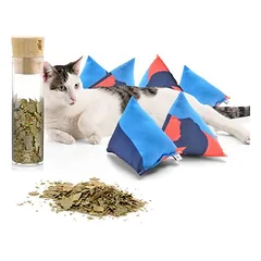 Canadian Cat Company Schmusekissen 6er-Set Katzenminze Pyramide XL