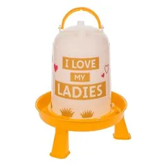 Kerbl plastikinė girdykla (vištoms, talpa 5 l, su nešimo rankena)