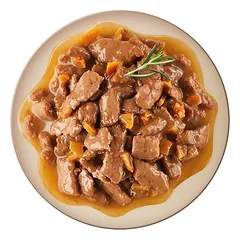 Ultima Delicious Adult Mini juostelės padaže, drėgnas maistas šunims 44 x 100 g — 3 nuotrauka