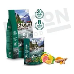 Necon Natural Wellness Adult Salmon and Rice sausas maistas katėms, 10 kg
