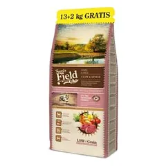 Sam's Field Light Senior Lamb and Rice sausas maistas šunims, 13+2 kg